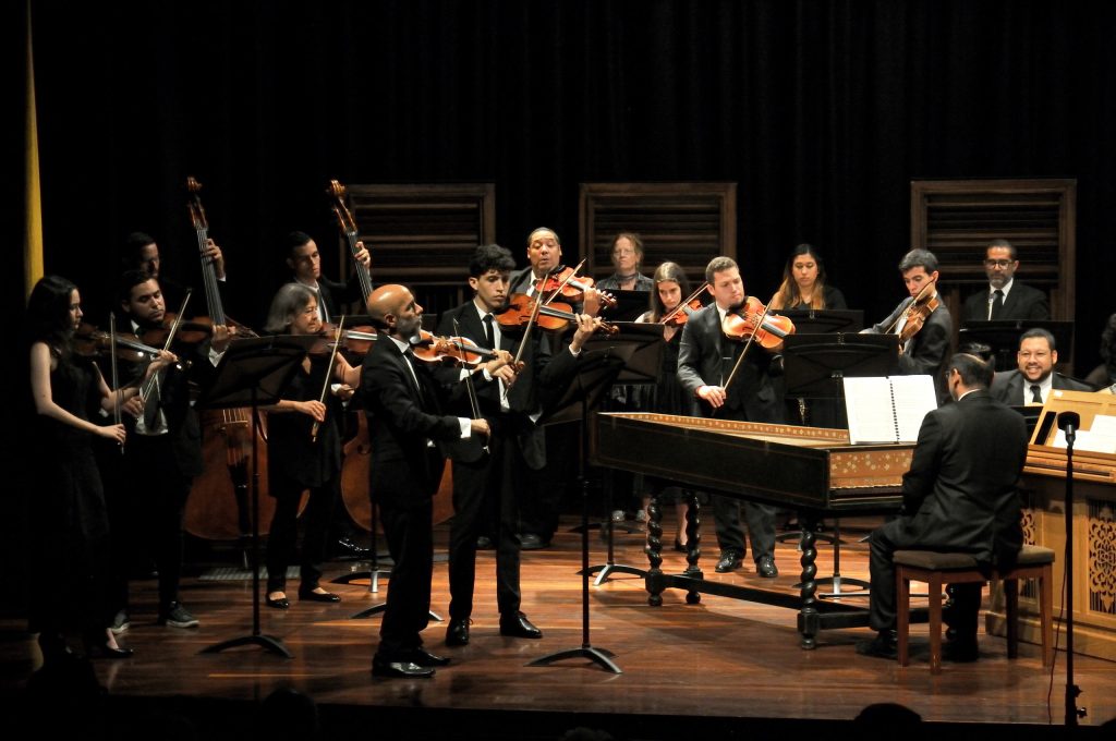 Begann das wunderschöne Konzert Telemannia