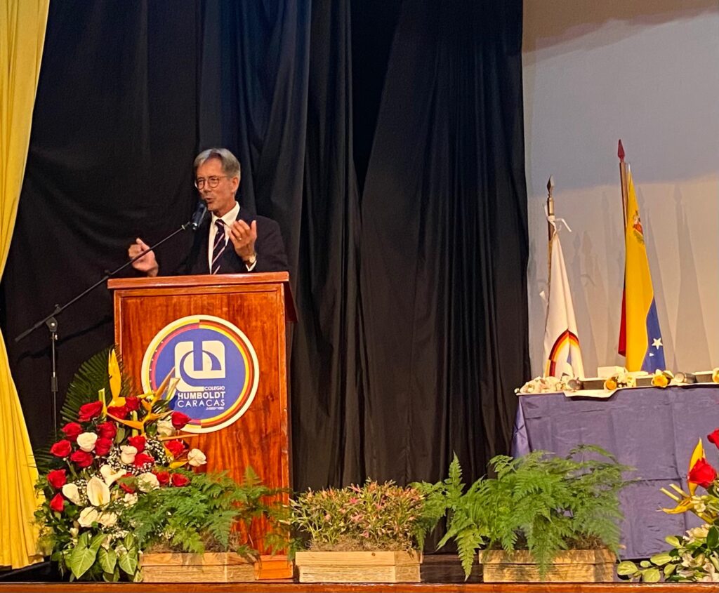 AVAS wurde die Ehre zuteil, zur Eröffnung des Model United Nations, HUIMUN 2025, ins Colegio Humboldt eingeladen zu werden