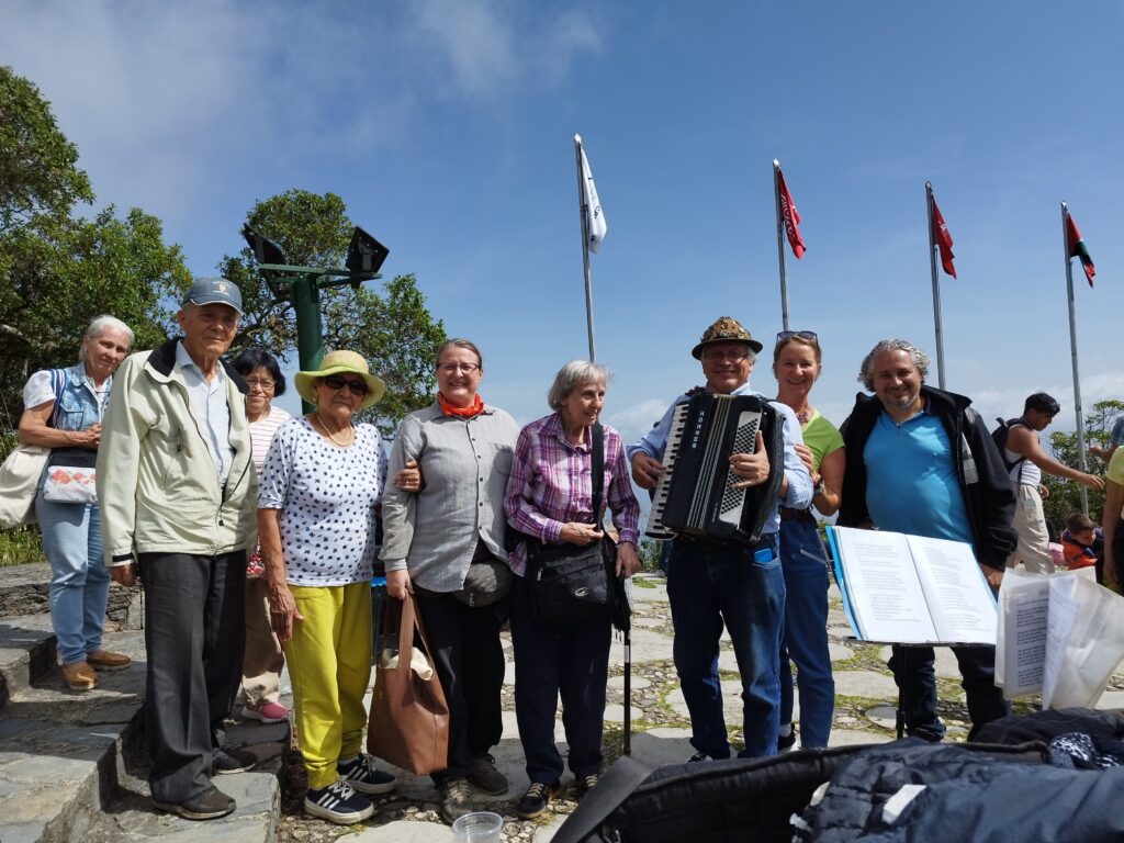 Unseren Tag mit der Seilbahn Waraira Repano den Avila hochzufahren