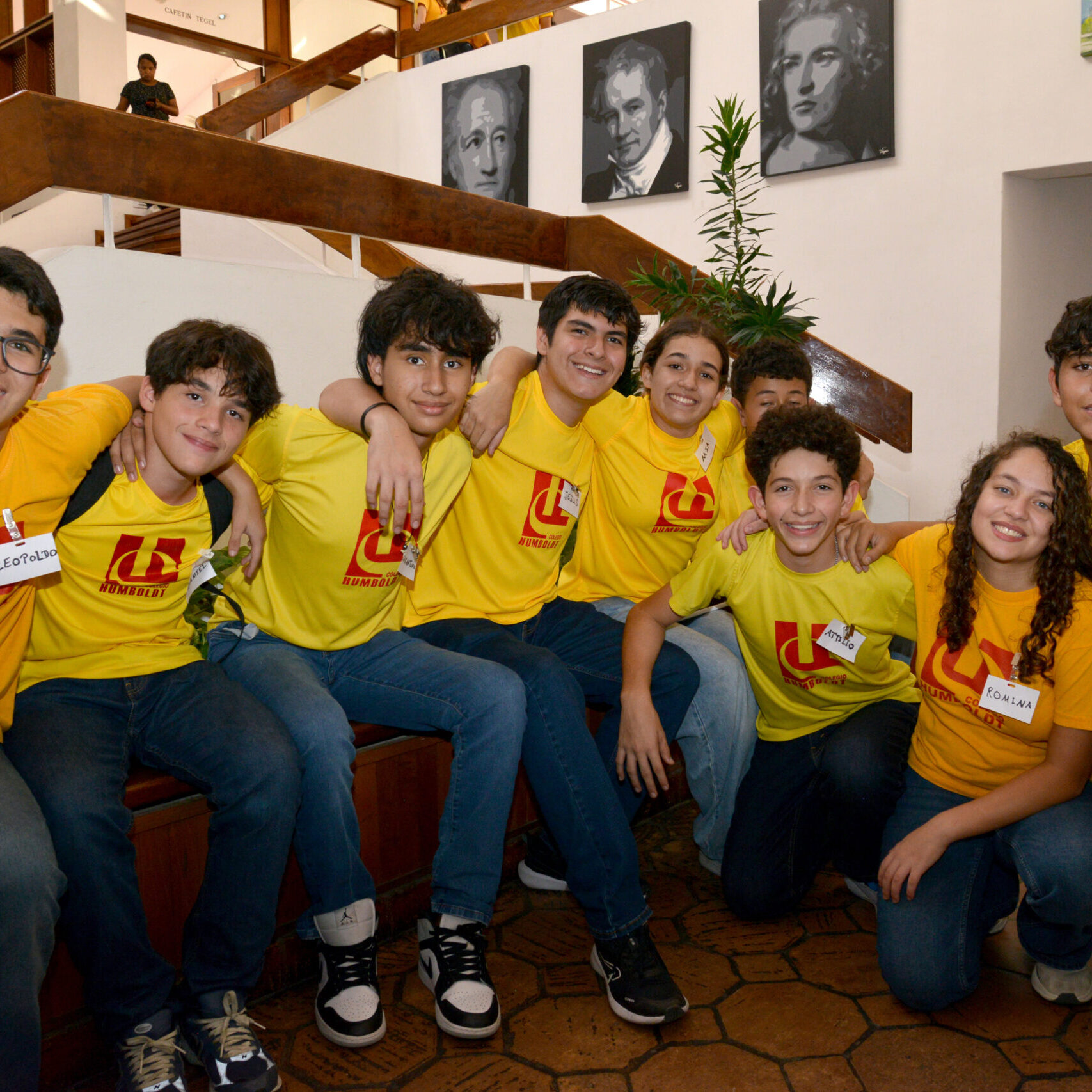 Equipo de voluntarios del colegio Humboldt