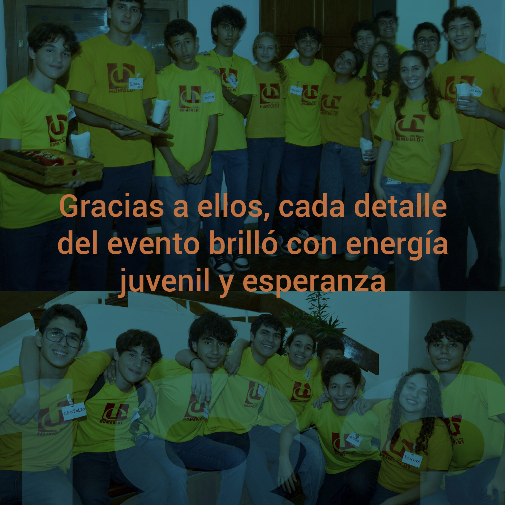 Equipo de voluntarios del colegio Humboldt