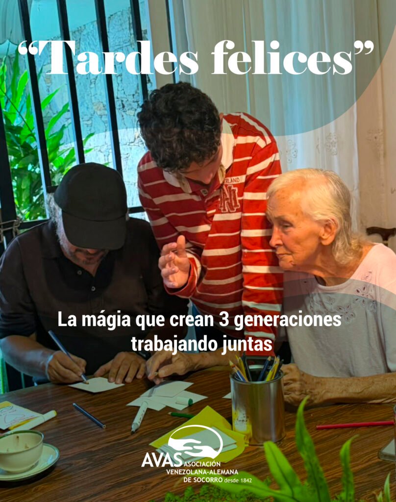 Creatividad y solidaridad entre 3 generaciones en una misma tarde Feliz de Avas