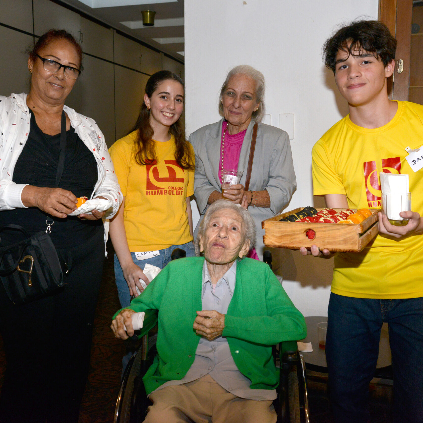 Equipo de voluntarios del colegio Humboldt