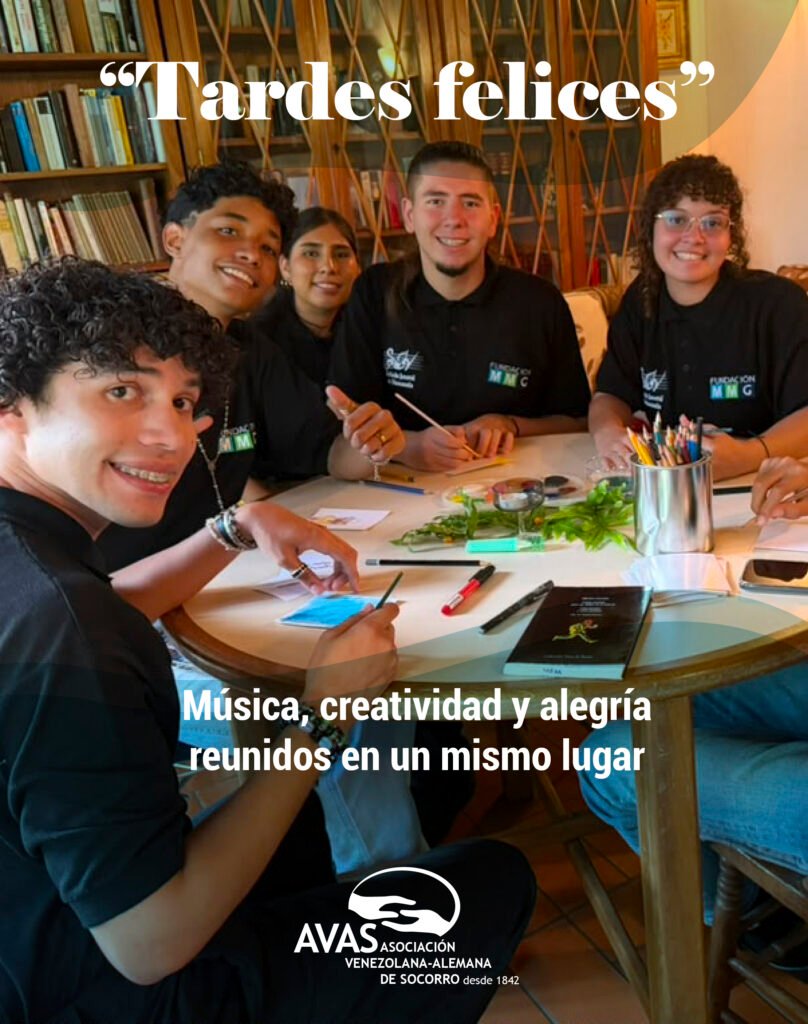Arte y música sanan el alma en la tardes felices de AVAS