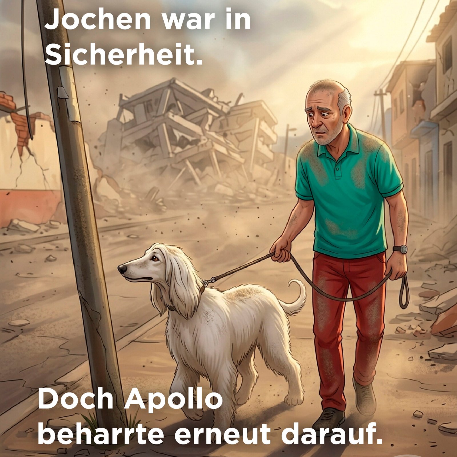 Geschichten von AVAS: Jochen und Apolo – Überlebende des Erdbebens in La Guaira, Venezuela