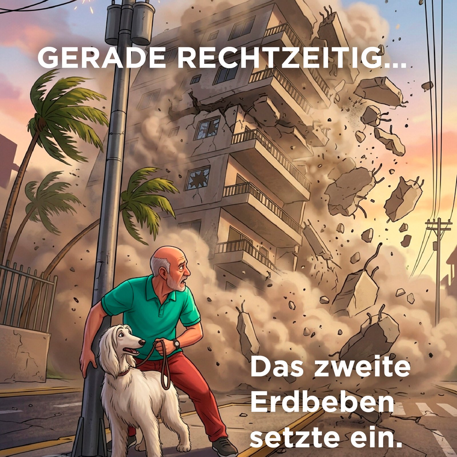 Geschichten von AVAS: Jochen und Apolo – Überlebende des Erdbebens in La Guaira, Venezuela